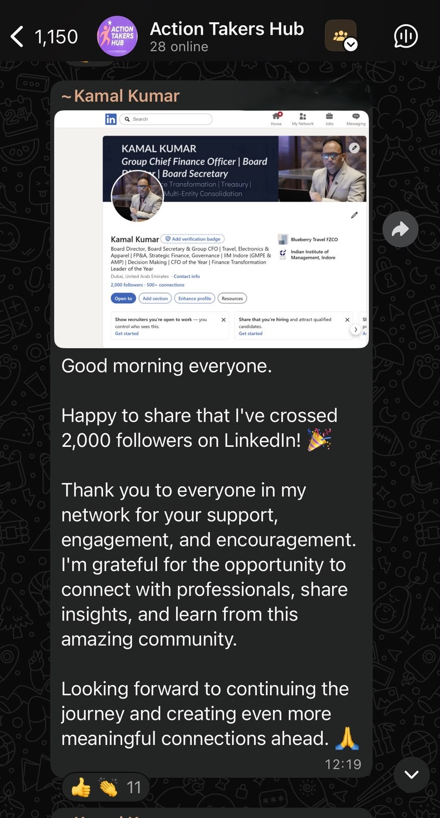 Testimonial screenshot 7