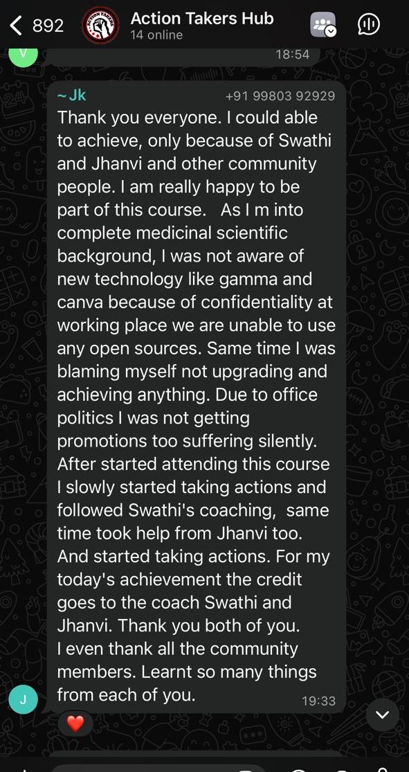 Testimonial screenshot 12