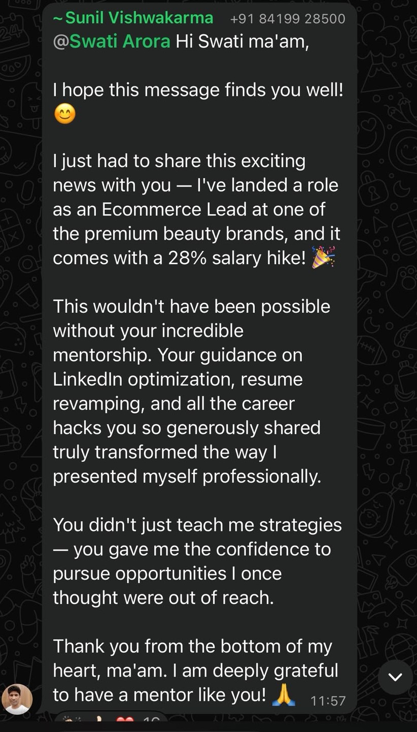 Testimonial screenshot 3