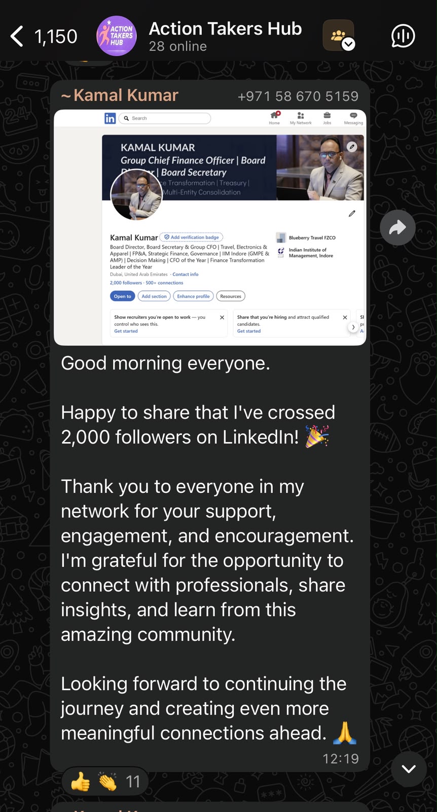 Testimonial screenshot 5